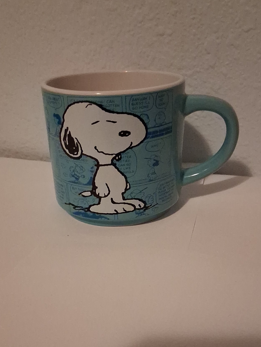 Peanuts Snoopy  Ceramic Coffee Mug - Light Blue
